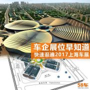 2017第17届上海国际车展开展时间以及布局图一览