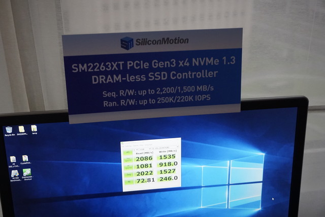 支持NVME 1.3标准 慧荣新主控台北展发布(图2) 支持NVME 1.3标准 慧荣新主控台北展发布